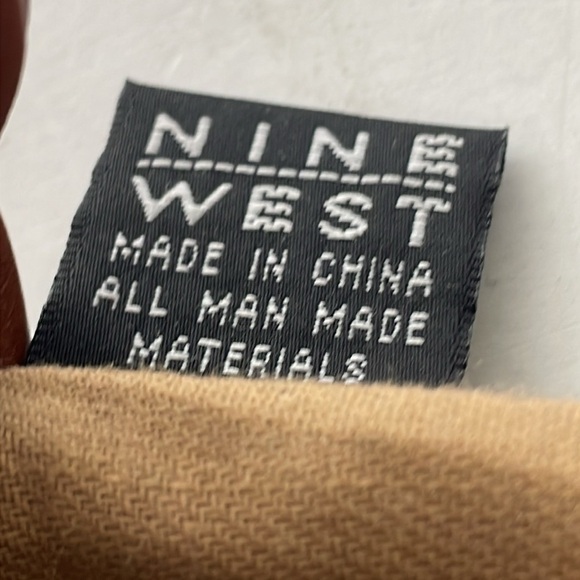 Nine West Vintage Brown Woven Crossbody - Picture 7 of 9